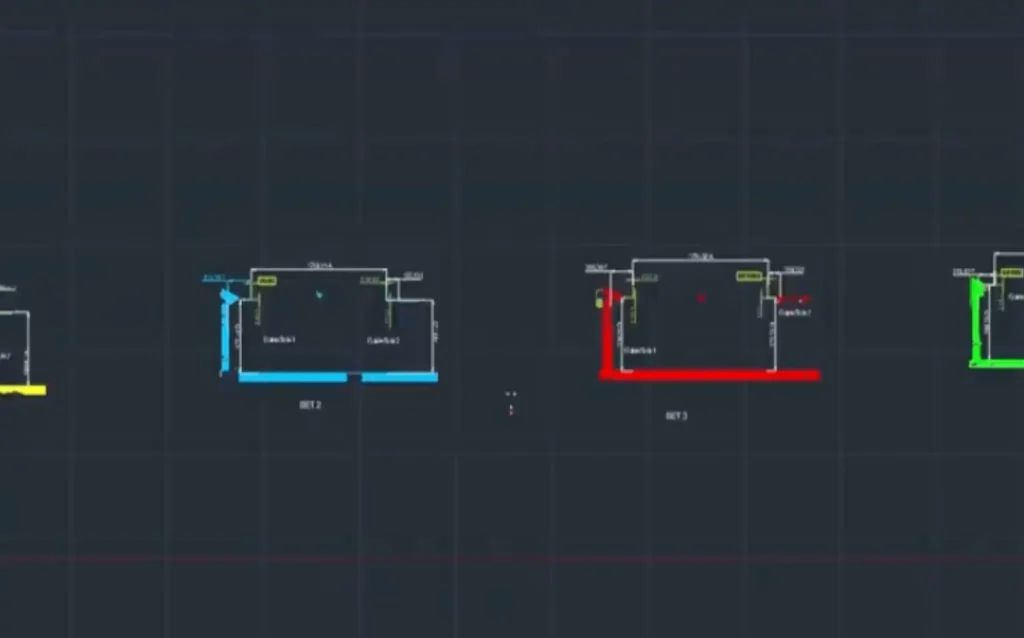 Comparing sequential hoist infrastructure scans